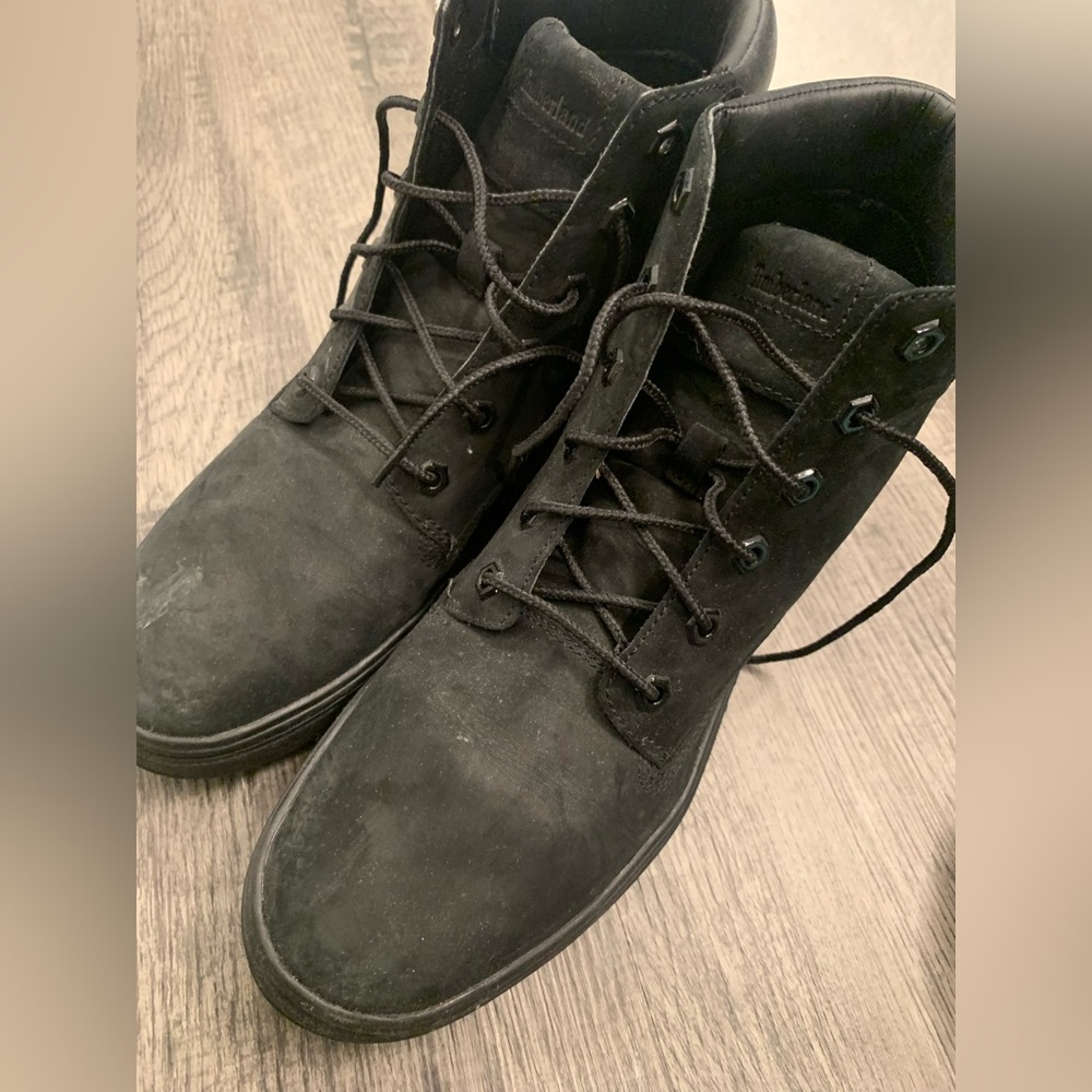 Timberland black boots